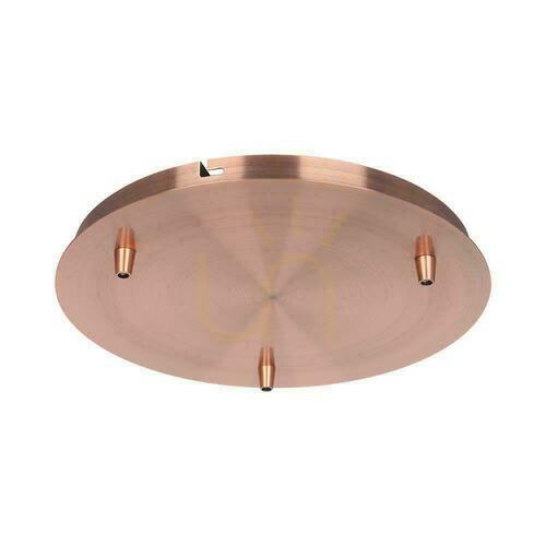 Skontrolujte V-TAC trojitá stropná rozeta 300x25mm Meď