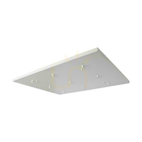 Skontrolujte Stropná rozeta 9x V-TAC 800x600x20mm Matná biela
