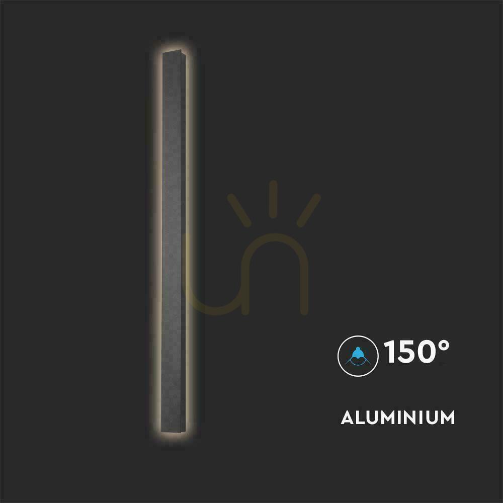 Náhľad LED Line V-TAC 16W IP65 Black 100cm VT-1176 4000K 2250lm Montáž na stenu. LED Line V-TAC 16W IP65 Black 100cm VT-1176 4000K 2250lm Montáž na stenu.