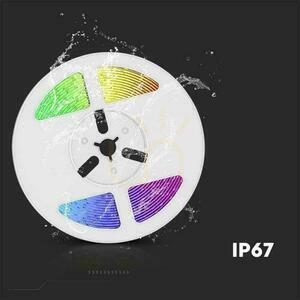 V-TAC LED páska Solar Power 5mb Pilot IP67 VT-2835 RGB 120lm small 3