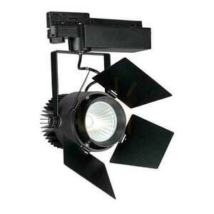 33W LED V-TAC Rail 3F SAMSUNG CHIP CRI90+ Svietidlo čierne VT-433-B 5000K 2800lm Záruka 5 rokov small 0