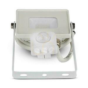 V-TAC LED projektor 10W SAMSUNG CHIP Senzor pohybu s funkciou vypnutia biely VT-10-S-W 6400K 800lm 5 rokov záruka small 1