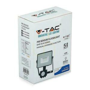 V-TAC LED projektor 10W SAMSUNG CHIP Senzor pohybu s funkciou vypnutia čierny VT-10-S-B 3000K 800lm 5 rokov záruka small 4