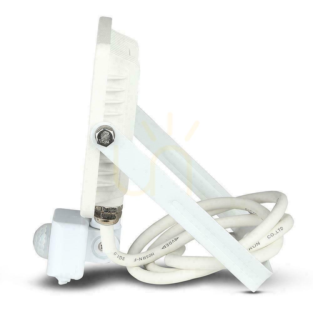 Náhľad V-TAC 30W SAMSUNG CHIP LED projektor Senzor pohybu s funkciou vypnutia biely VT-30-S-W 3000K 2400lm 5 rokov záruka V-TAC 30W SAMSUNG CHIP LED projektor Senzor pohybu s funkciou vypnutia biely VT-30-S-W 3000K 2400lm 5 rokov záruka
