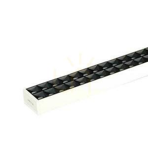 V-TAC LED lineárne SAMSUNG CHIP 60W stmievateľné závesné svietidlo UGR6 White VT-7-61-W 4000K 6600lm 5 rokov záruka small 1