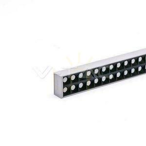 V-TAC LED lineárne SAMSUNG CHIP 60W stmievateľné závesné svietidlo UGR6 šedá VT-7-61-S 4000K 6600lm 5 rokov záruka small 7