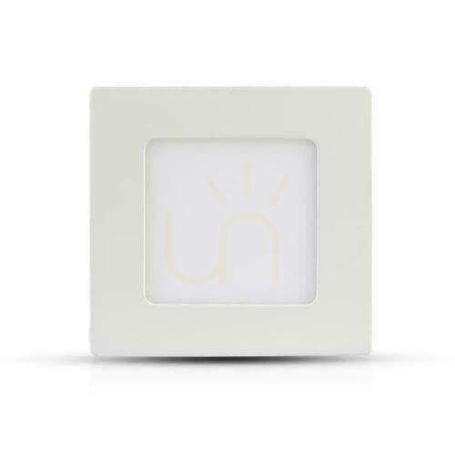 Skontrolujte Prémiový V-TAC 6W LED panel SAMSUNG CHIP Square 120x120x12mm VT-606SQ 6400K 420lm 5 rokov záruka