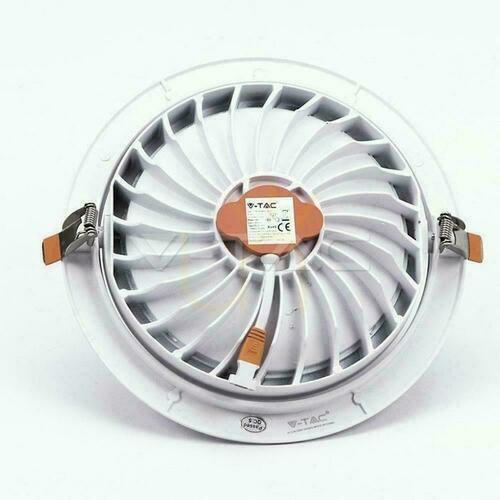 Skontrolujte V-TAC LED svietidlo SAMSUNG CHIP 30W Moving VT-2-30 3000K 2400lm 5 rokov záruka.