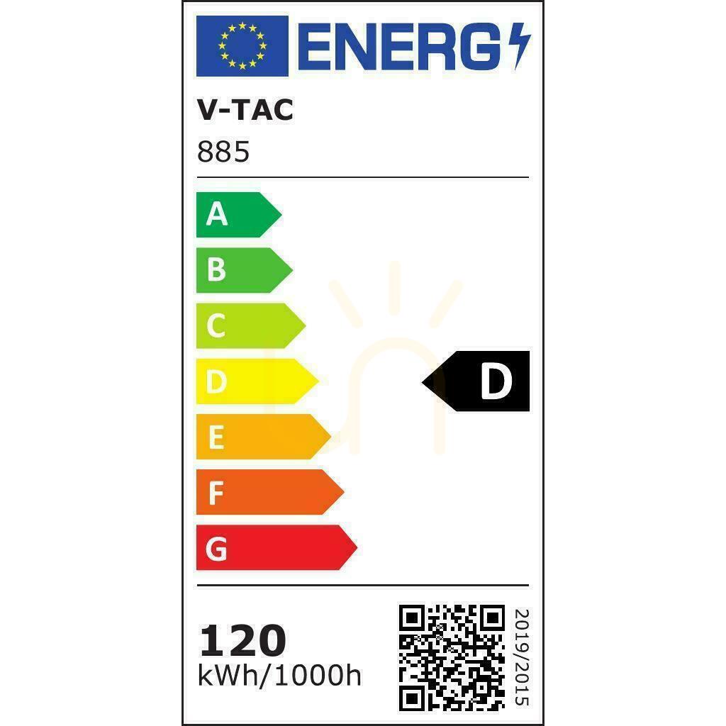 Displej V-TAC SAMSUNG CHIP 120W Class II DIM VT-122ST 4000K 16800lm LED Streetlight 5 rokov záruka V-TAC SAMSUNG CHIP 120W Class II DIM VT-122ST 4000K 16800lm LED Streetlight 5 rokov záruka