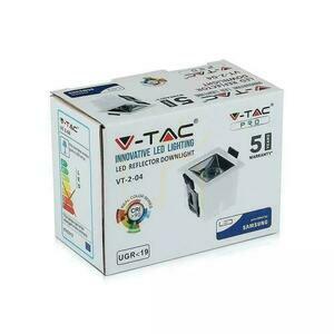 V-TAC stropné svietidlo SAMSUNG CHIP 4W UGR19 CRI90+ 12st VT-2-04 5700K 320lm 5 rokov záruka small 3