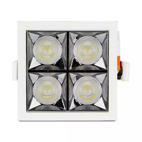 Skontrolujte LED downlight V-TAC VT-2-16 16 W 5700 K 1280 lm, čip Samsung, CRI 90, biely
