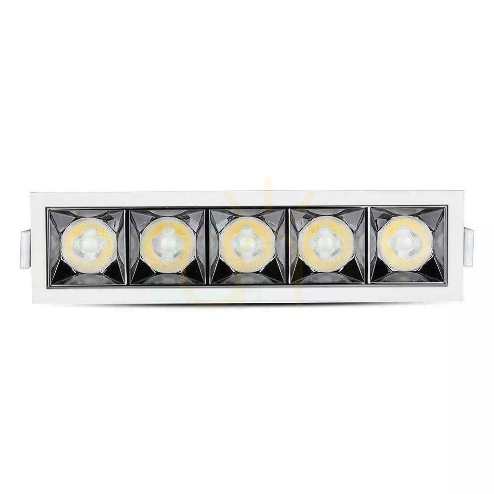 vyhliadka V-TAC Downlight SAMSUNG CHIP 20W UGR19 CRI90+ 12st VT-2-21 2700K 1600lm 5 rokov záruka svietidlo V-TAC Downlight SAMSUNG CHIP 20W UGR19 CRI90+ 12st VT-2-21 2700K 1600lm 5 rokov záruka svietidlo