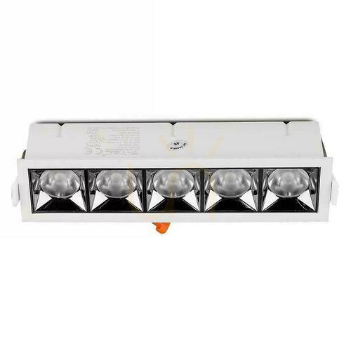 Skontrolujte V-TAC stropné svietidlo SAMSUNG CHIP 20W UGR19 CRI90+ 36st VT-2-21-1 5700K 1600lm 5 rokov záruka