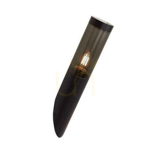 Skontrolujte V-TAC 400x76mm Záhradná nástenná lampa čierna IP44 E27 VT-1183