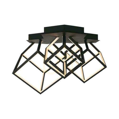 Skontrolujte V-TAC 46W LED stropné svietidlo čierne VT-7921 3000K 4900lm