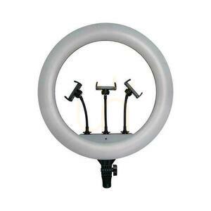 LED kruhové svetlo pre 3 telefóny V-TAC 55W fi44cm Statív Pilot Case VT-45055 3200K-5500K 6000lm small 0