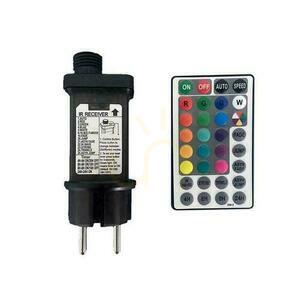 V-TAC Záhradné svietidlo (reťazec) LED 13mb 15x0,5W IP44 VT-713S RGB 30lm small 1