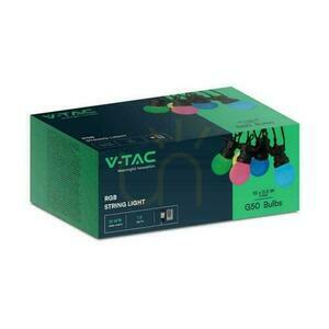 V-TAC Záhradné svietidlo (reťazec) LED 13mb 15x0,5W IP44 VT-713S RGB 30lm small 3