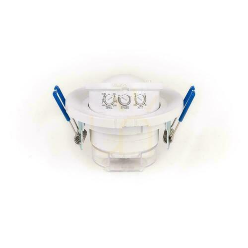 Skontrolujte Mikrovlnný snímač pohybu V-TAC stropný skrytý 360st fi80 1200W biely VT-80360 5 rokov záruka