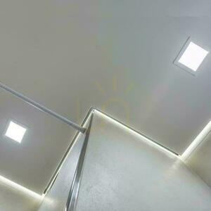 V-TAC LED panelové zapustené svietidlo Premium Downlight 3W Square 90x90 VT-61003 3000K 330lm. small 8