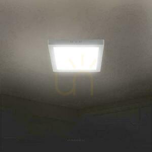 V-TAC povrchovo montovaný panel LED Premium Downlight 24W Square 300x300 VT-60024 3000K 2500lm. small 4
