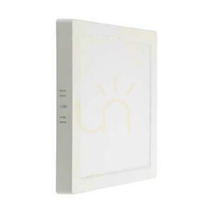 V-TAC povrchovo montovaný panel LED Premium Downlight 24W Square 300x300 VT-60024 3000K 2500lm. small 0