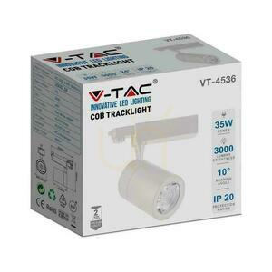 V-TAC 35W 10st White VT-4536 3000K 3000lm Bus System 3F svietidlo 5 V-TAC 35W 10st White VT-4536 3000K 3000lm Bus System 3F svietidlo small 5