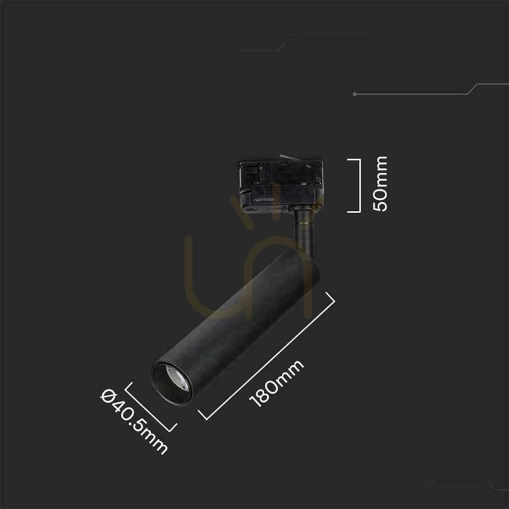 Skontrolujte 3F V-TAC 7W LED zbernicový systém SAMSUNG CHIP CRI90+ Svietidlo čierne VT-407 5000K 700lm Záruka 5 rokov 3F V-TAC 7W LED zbernicový systém SAMSUNG CHIP CRI90+ Svietidlo čierne VT-407 5000K 700lm Záruka 5 rokov