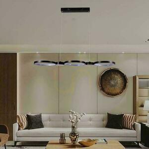 Dizajnové závesné LED svietidlo 38W 3000K 4560lm čierne VT-7820 V-TAC small 4