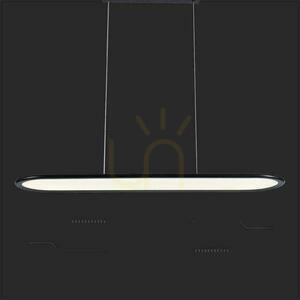 V-TAC 24W LED závesné svietidlo čierne VT-7821 4000K 3000lm small 4