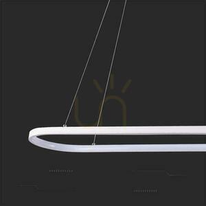V-TAC 24W LED závesné svietidlo biele VT-7825 4000K 2760lm small 5