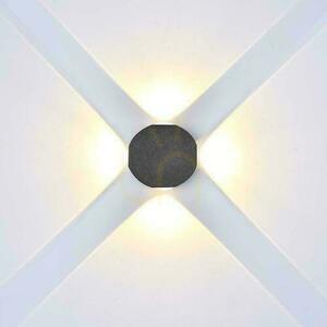 Nástenné svietidlo V-TAC 4W LED IP54 čierne VT-2544 3000K 390lm small 3