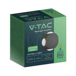 Nástenné svietidlo V-TAC 4W LED IP54 čierne VT-2544 4000K 390lm 1 Nástenné svietidlo V-TAC 4W LED IP54 čierne VT-2544 4000K 390lm small 1