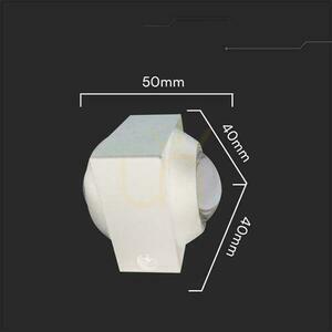 Nástenné svietidlo V-TAC 2W LED IP54 biele so svetlom hore a dole VT-2503 4000K 200lm small 2