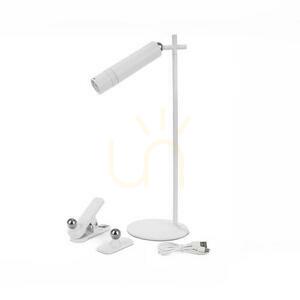 V-TAC Stolná lampa 4 v 1 37 cm Svietidlo na tapety s klipom 3W LED biela VT-7413 4000K 300lm small 4