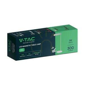 V-TAC Stolná lampa 4 v 1 37 cm Svietidlo na tapety s klipom 3W LED biela VT-7413 4000K 300lm small 5