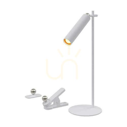 Skontrolujte V-TAC Stolná lampa 4 v 1 37 cm Svietidlo na tapety s klipom 3W LED biela VT-7413 4000K 300lm
