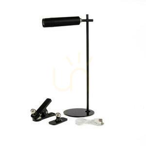 V-TAC Stolná lampa 4 v 1 37 cm Tapeta Svietidlo s klipom 3W LED čierna VT-7413 4000K 300lm 6 V-TAC Stolná lampa 4 v 1 37 cm Tapeta Svietidlo s klipom 3W LED čierna VT-7413 4000K 300lm small 6
