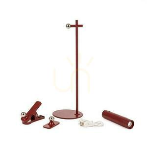 V-TAC Stolná lampa 4 v 1 37 cm Svietidlo na tapety s klipom 3W LED červená VT-7413 4000K 300lm small 10