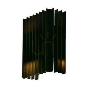 Nástenné svietidlo V-TAC 2x6W LED čierna Top Down IP65 VT-1189 3000K 1250lm. small 0