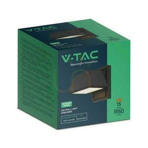 Nástenné svietidlo V-TAC 14W LED čierna horná spodná IP65 VT-1192 3000K 1950lm. small 1