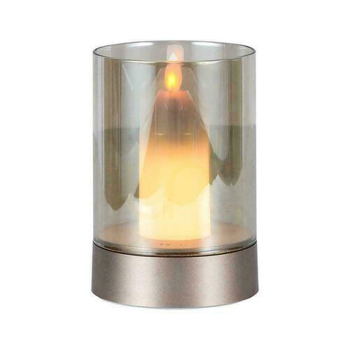 Skontrolujte Nočné svetlo V-TAC Candlelight 2W LED nabíjanie USB stmievateľné zlaté VT-7564 3000K 110lm.