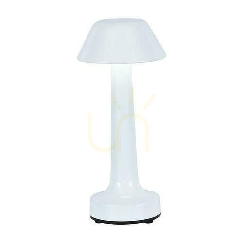 Skontrolujte V-TAC 2W LED lampa na nočný stolík 23cm USB nabíjanie CCT stmievateľná biela VT-7566 3000K-6000K 40lm