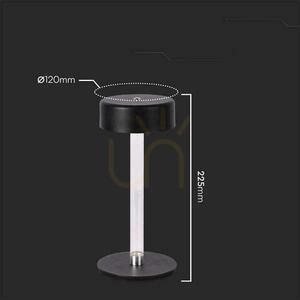 V-TAC 3W LED stolová lampa 23cm USB nabíjanie CCT stmievateľná čierna VT-7567 3000K-6000K 210lm 2 V-TAC 3W LED stolová lampa 23cm USB nabíjanie CCT stmievateľná čierna VT-7567 3000K-6000K 210lm small 2