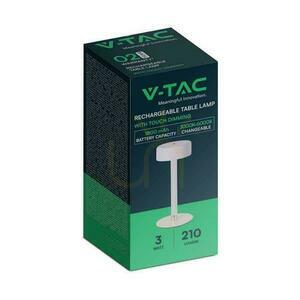 V-TAC 3W LED stolová lampa 23cm USB nabíjanie CCT stmievateľná biela VT-7567 3000K-6000K 210lm 1 V-TAC 3W LED stolová lampa 23cm USB nabíjanie CCT stmievateľná biela VT-7567 3000K-6000K 210lm small 1