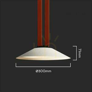 48V V-TAC 20W LED 120st White VT-41120 3000K 1100lm 3 roky záruka Svietidlo systému Spot Bus. small 4
