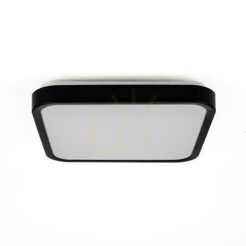 Skontrolujte Stropné svietidlo V-TAC VT-8624B LED 24 W 6500 K, 2500 lm, štvorec 29,5 × 29,5 cm, IP44, čierne