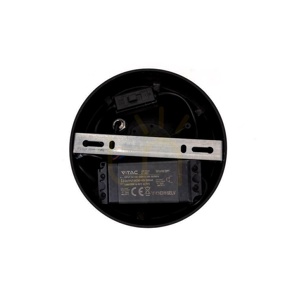 Šou Povrchové stropné svietidlo V-TAC 20W Tilt CRI90 CCT Black VT-2825 3000K-4000K-6400K 1408lm. Povrchové stropné svietidlo V-TAC 20W Tilt CRI90 CCT Black VT-2825 3000K-4000K-6400K 1408lm.