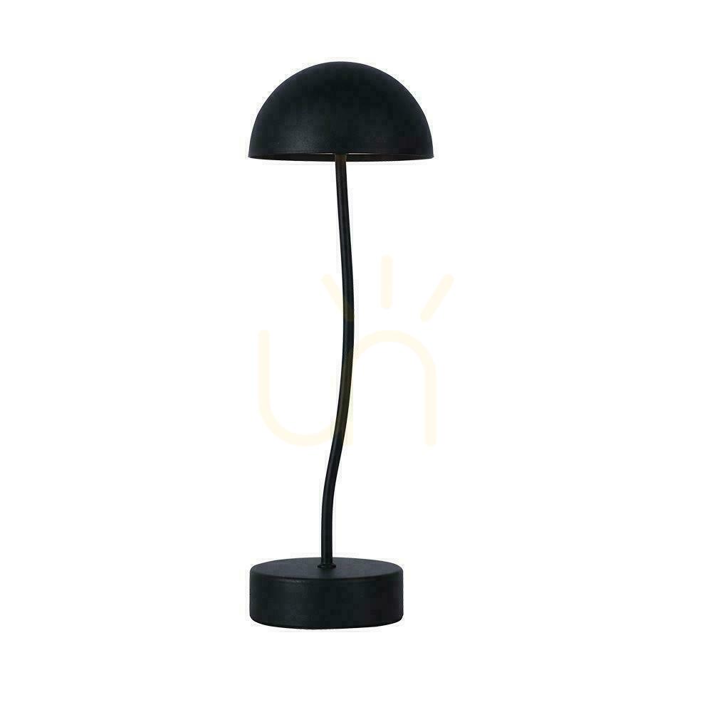 Skontrolujte V-TAC 3W LED nabíjacia stmievateľná stolová lampa čierna VT-7574 3000K 100lm V-TAC 3W LED nabíjacia stmievateľná stolová lampa čierna VT-7574 3000K 100lm