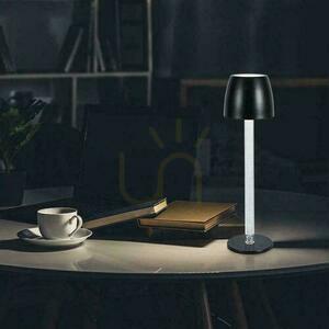 V-TAC 3W LED nabíjacia stmievateľná stolová lampa čierna VT-7576 3000K 310lm. small 9